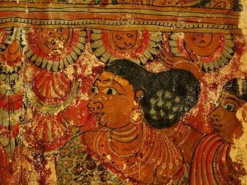 arjuna-vallabha: Some details of Lepakshi temple painted ceilings In Andhra Pradesh, latest 17th cen