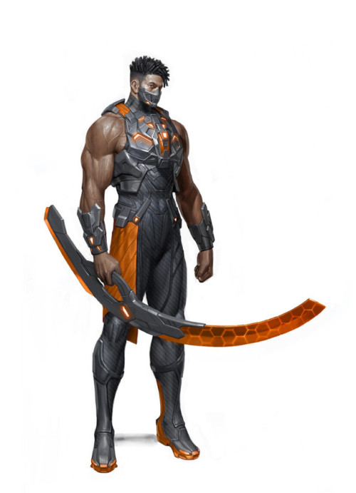 ASCENDANT ONE (nexon) character  Heo Ilhaeng www.artstation.com/artwork/mqK6Ny