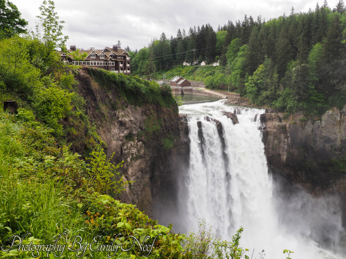 Snoqualmie Falls, in my home-town of Snoqualmie, Washington. <3