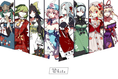 Touhou Project PostcardsGet this set of 16 awesome postcards, illustrated by the popular and talente