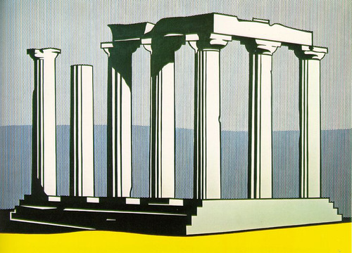 artmastered:  Roy Lichtenstein, Temple of Apollo, 1964 