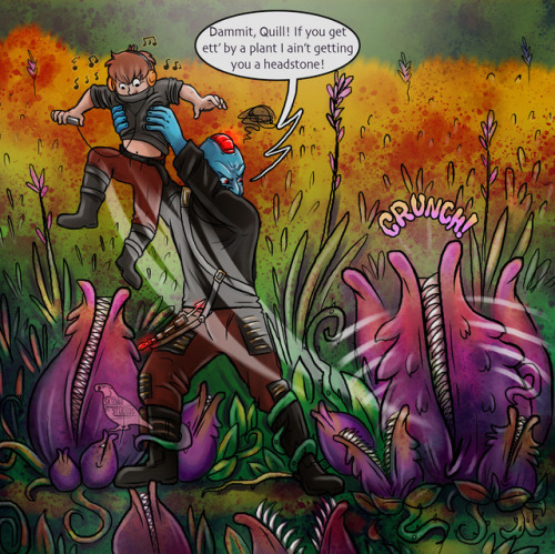 Dont Let The Baby Terran Wander Unsupervised On The Surface Of A Planet Dominated By Carnivorous Plants.
