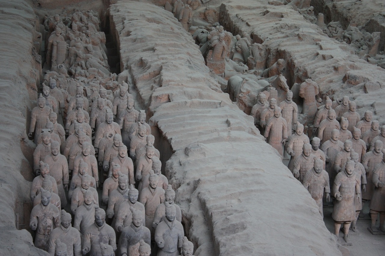 Xi'an, Terracotta Army All, China.