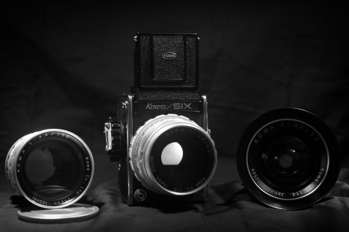 The Kowa / Six - a 6x6, medium format with leaf shuttered lenses. Often referred to as the &ldquo;po