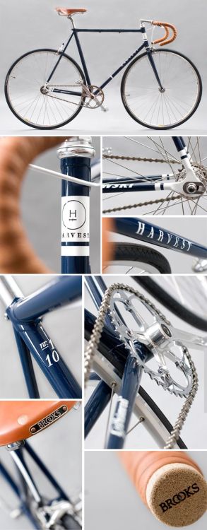 cyclivist: Beautifully made gentleman’s ride. Harvest custom bike. by geheimrad.