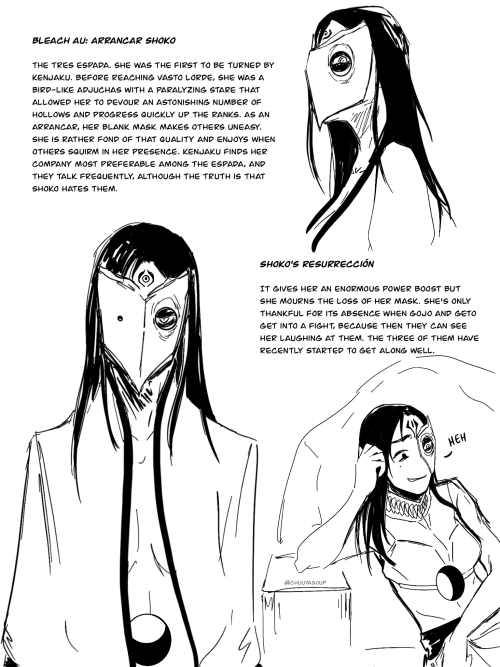 BLEACH X JJK: Espada Sashisu + Kenjaku As Aizen. These Were My Extended Pieces For @getoseasons! Shop