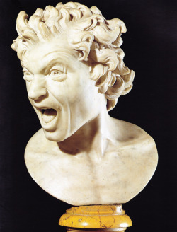 sewerhawk:  Artwork ComparisonBernini’s “Damned Soul” Sculpture (left)Pepe the Frog (right)