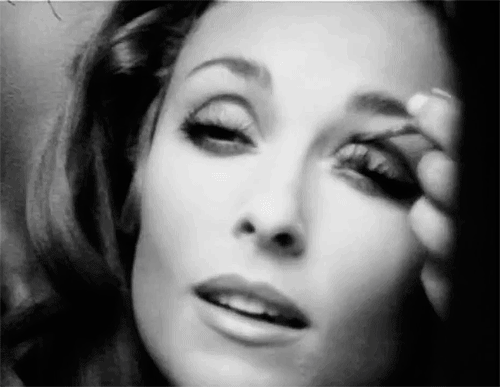 durbeyfields:Sharon Tate does her makeup, 1960s