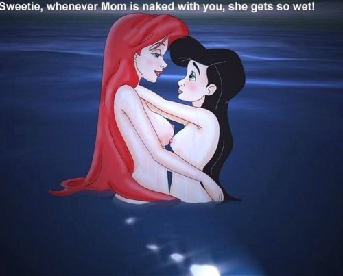 femalepornfan: She’s not the only one don’t worry Ariel, we’re all like that with our daughters