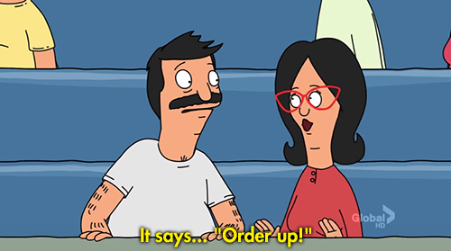 maycontainvikings:  viviku:  gothfabio:  ricktimus:  Probably my favorite thing about Bob’s Burgers is that they don’t do that thing where the characters try to one-up each other with an endless barrage of jokes? No, the characters react like actual