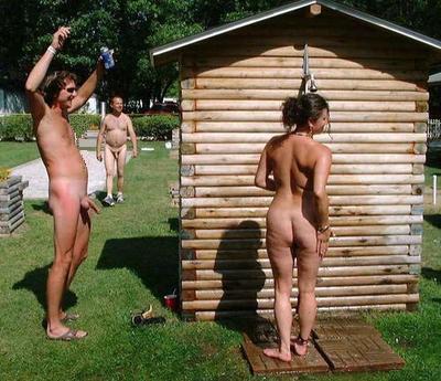 thehomenudist:  More Naturist style camping. adult photos