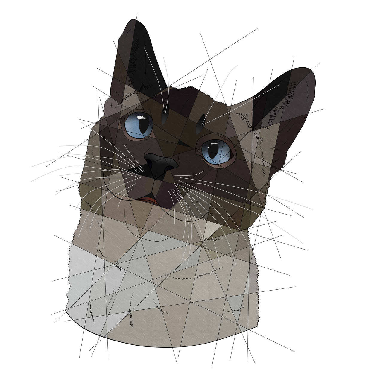 thelizart:  Hey guys so as most of you know I’m doing geometric style commissions