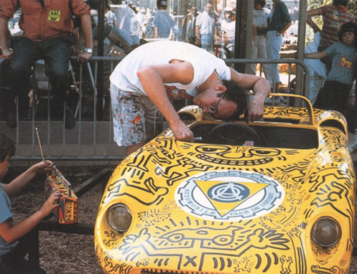 trulyvincent:Cars by Keith Haring