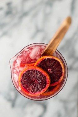 sweetoothgirl:    BLOOD ORANGE SANGRIA    Love or Lust