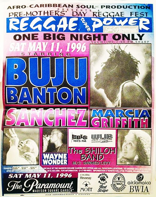 rawtings: BUJU AT MSG 1996