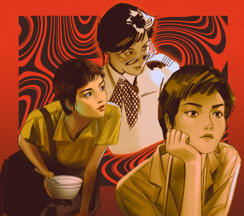 Colored some Chungking Express sketches from back in January 