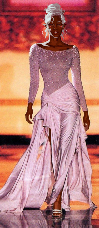 11thsense:Allura in Atelier Versace, Spring-Summer 1995, Couture