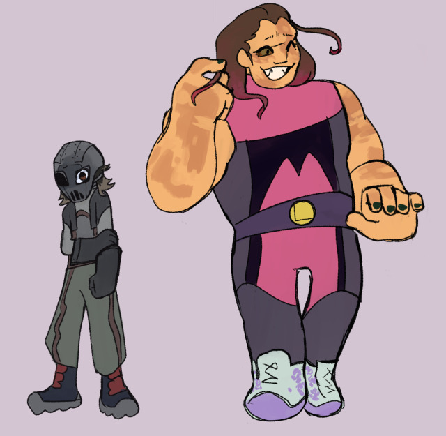 ferro (lad) and monstress