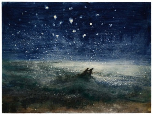 Bill Jacklin aka Bill Jacklin RA (British, b.1943, London, England) - 1: Stars and Sea at Night XVI,