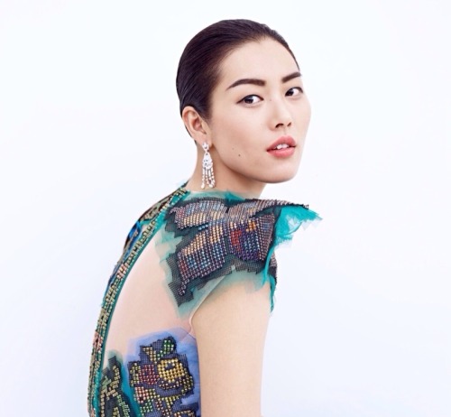 Liu Wen. Fonte : www.fashiongonerogue.com   , Source : tinamotta.tumblr.com