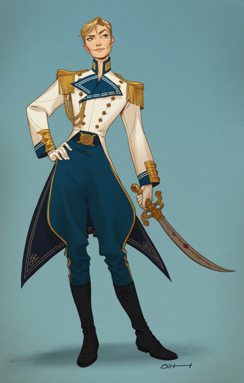 shoomlah:redid my 1890’s naval officer Sailor Uranus design from a couple years back!I’ve always fel