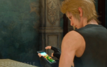 dizzymoogle:  Prompto Being…Prompto  ❤️  