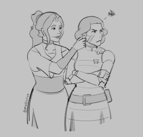 What Everyone Else Sees: Police Chief, Elite Metalbender, Can Destroy You With A Flick Of Her Wrist,