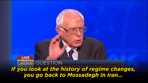 yahoonews:  Bernie Sanders on US interventions abroad  