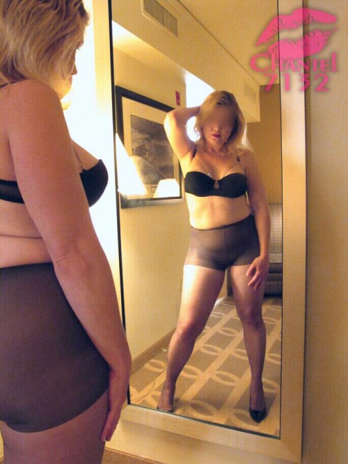 chantel7132-original:  Nylons and chain bra.  Part 1 of ?  chantel7132-original 