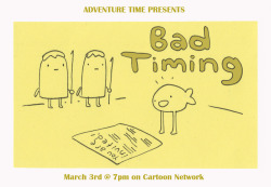 Bad Timing promo by head of story/story