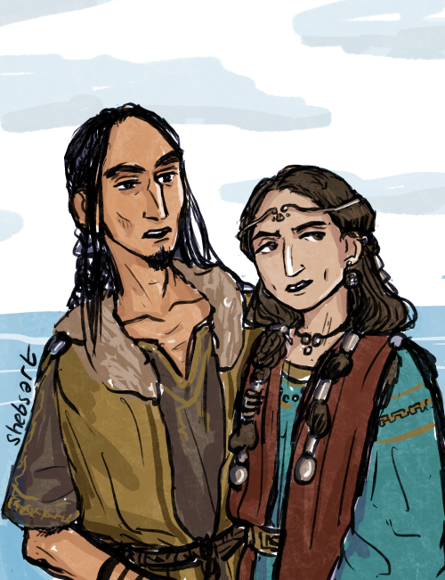 the greyjoy boys in their 19-20s,  plus alannysfeels good feels organic to draw them again(they have