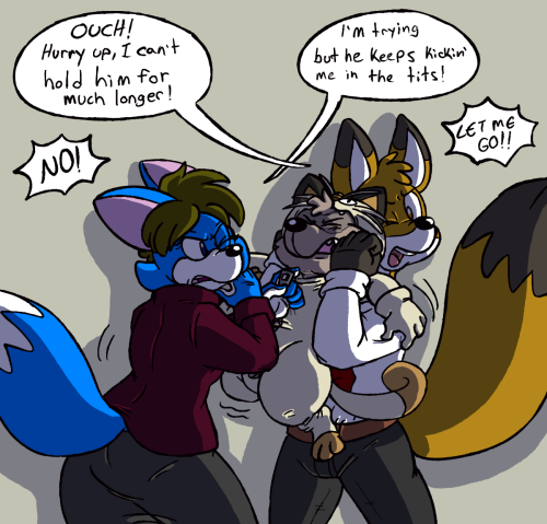 commission series for foxid, featuring @dr-dos, adult photos