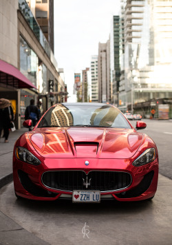 iriddell:  Chrome Red Maserati Gran Turismo