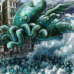 fckyeahhplovecraft:  Cthulhu Thanksgiving