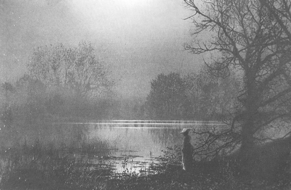 spectral-insomnia:  John Atkinson Grimshaw - “Meditation” - 1875 