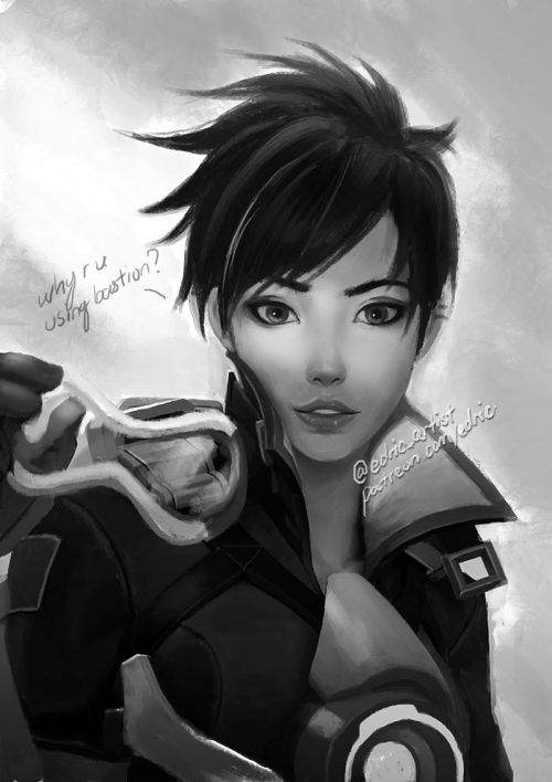 Overwatchs Tracer Looking Hot 