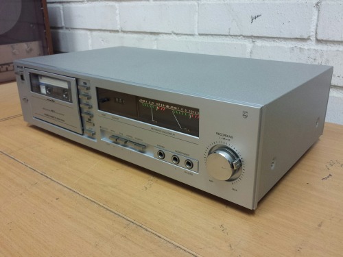 Philips F6121 Stereo Cassette Deck, 1983