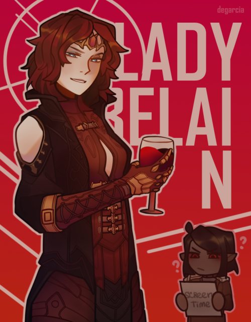 >> we can have lady belain, as a treatDo not reupload\use without permission