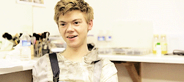 sangstersource:  “I’m not a method actor, I don’t take that home with me. You
