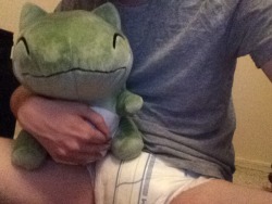 pokenerdmikey:  My stuffy and I!!! :3 