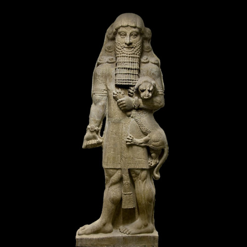 Colossal statue of Gilgamesh, original in Khorsabad, late 8th c. BCE © Staatliche Museen zu Berlin, 