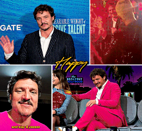 Pedro Has Wanted To Be An Actor Since He Was 4 Years Old, So He Deserves Everything That Is Happening