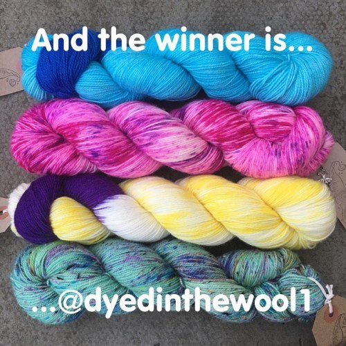 Congratulations @dyedinthewool1 you are this weeks giveaway winner! For everyone else, there’s 10% o