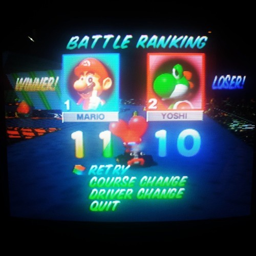 Comeback of the century! Was 5 - 10 (best out of 21), but came back with a whooping on my brother @e