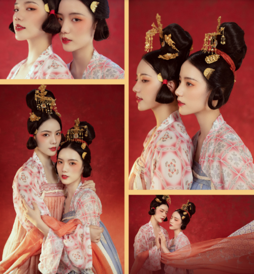 hanfugallery:family photos and chinese hanfu in tang dynasty style by 小心头-小意头