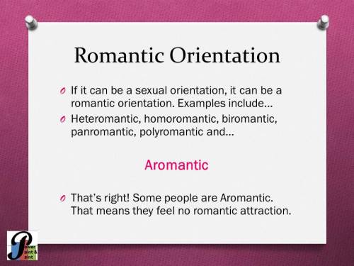 powerpointandpaint:  10 Slides is not enough. So many other things I wanted to talk about, like Sex-Repulsed and Sex-Positive Aces and everything in between. But in the end, I really wanted to give Aromanticism some visibility, and Demisexuals and Grey-As