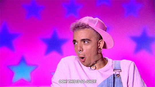 Me watching Shangela troll the hell out of Trixie