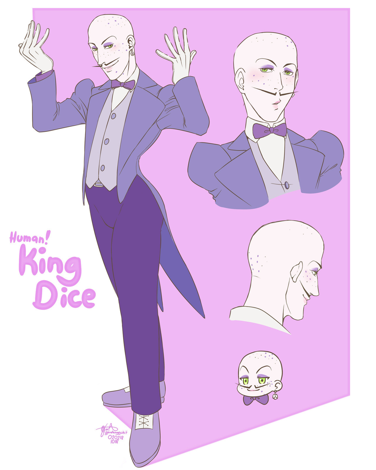 King Dice fanart (Human Ver.) by RadishBeans02 on DeviantArt