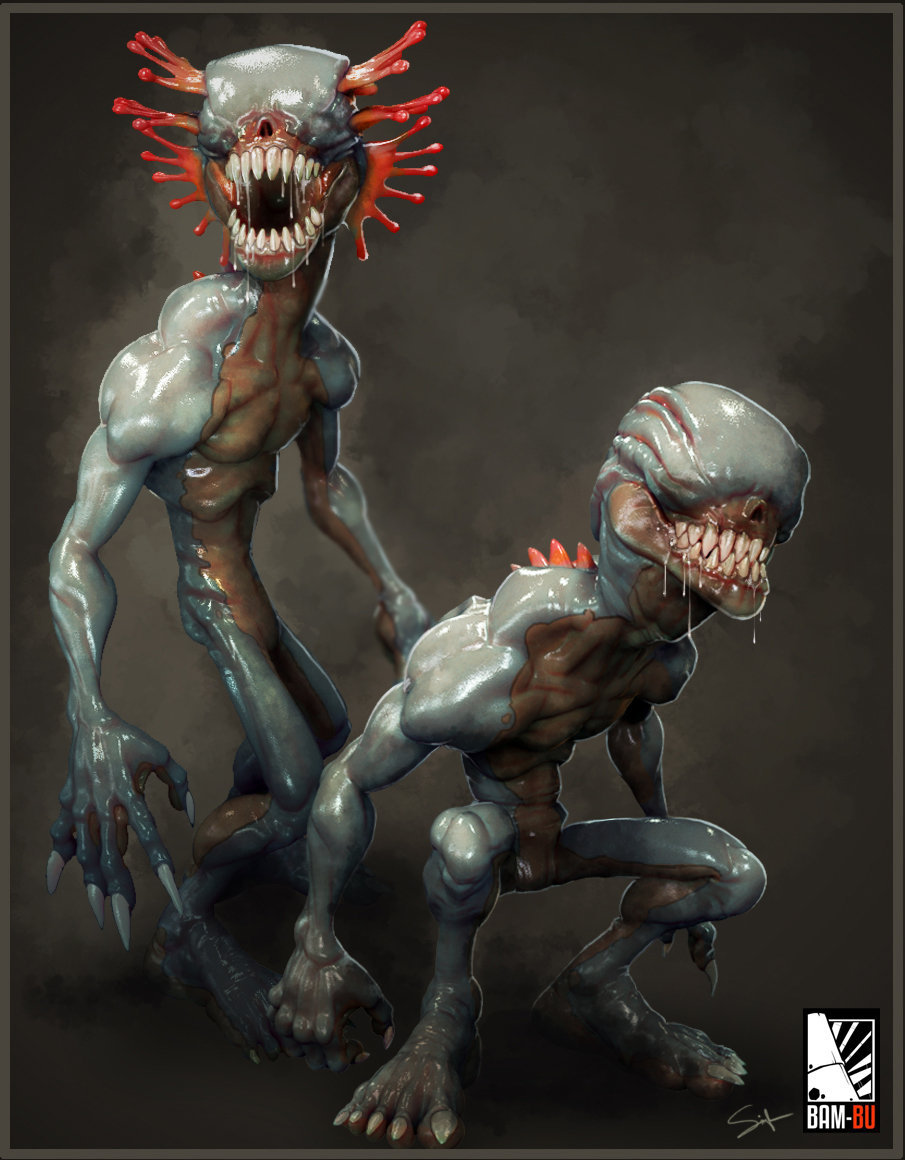 creaturesfromdreams:  The Listeners by Josh Singh