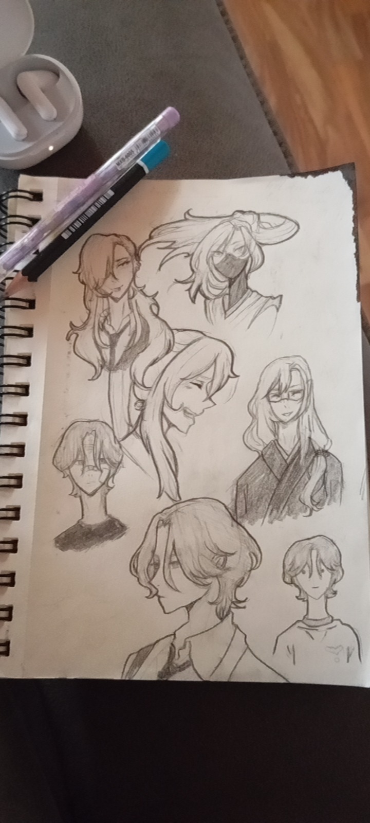 SK8 The Infinity Doodle Dump Except It's Just Cherry And Langa Cause They're My Favs 